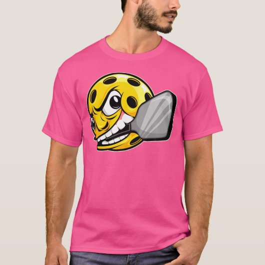 Pickleball Funny For Cool Ball T-Shirt (Vorderseite)
