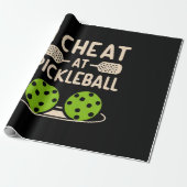 Pickleball Funny Geschenkpapier (Ungerollt)