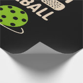 Pickleball Funny Geschenkpapier (Ecke)