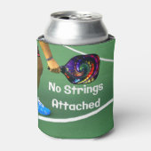 Pickleball Funny No Strings angefügt Dosenkühler (Kanne Vorderseite)