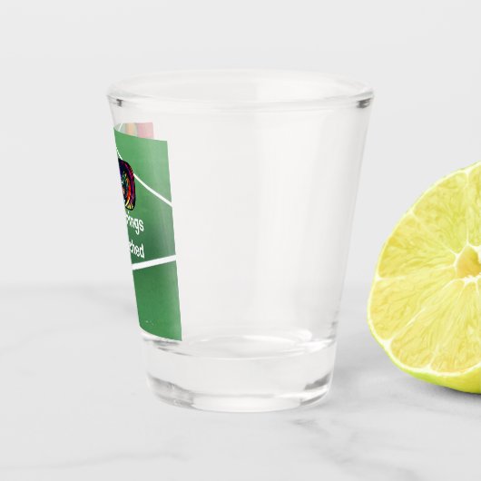Pickleball Funny No Strings angefügt Schnapsglas (Rechts)