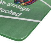 Pickleball Funny No Strings angefügt Schneidebrett (Ecke)