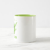 Pickleball Funny Pickle Juice Coffee oder Tee Tass Zweifarbige Tasse (Mittel)