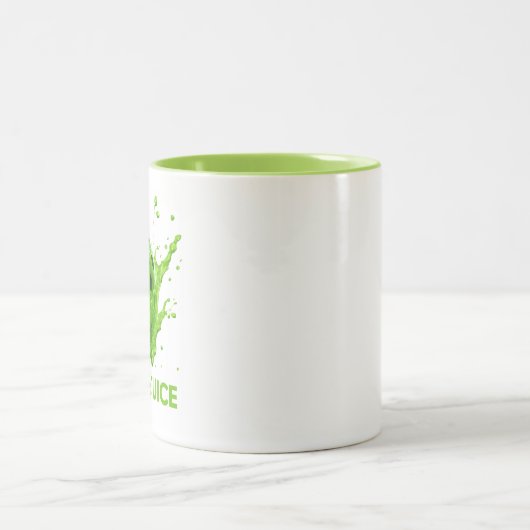 Pickleball Funny Pickle Juice Coffee oder Tee Tass Zweifarbige Tasse (Mittel)