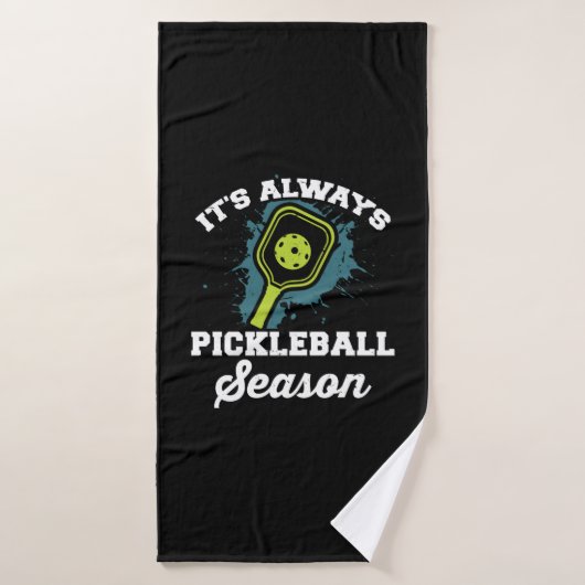 Pickleball Funny Pickleball Geschenke Badehandtuch (Badehandtuch)