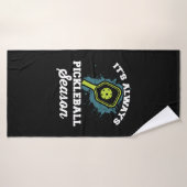 Pickleball Funny Pickleball Geschenke Badehandtuch (Badehandtuch)