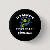 Pickleball Funny Pickleball Geschenke Button (Vorderseite)