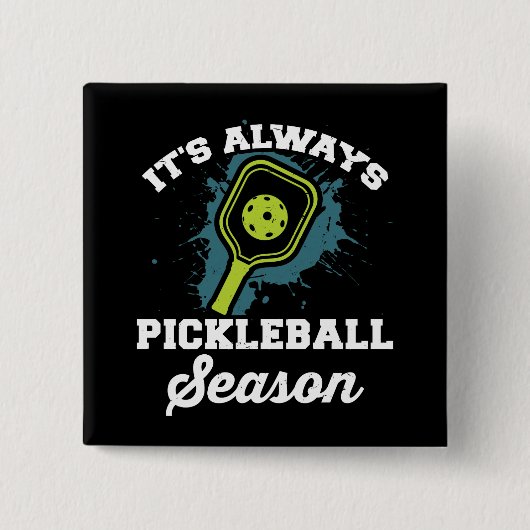 Pickleball Funny Pickleball Geschenke Button (Vorderseite)