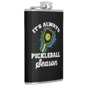 Pickleball Funny Pickleball Geschenke Flachmann (Rechts)