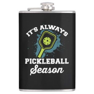 Pickleball Funny Pickleball Geschenke Flachmann