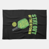 Pickleball Funny Pickleball Geschenke Geschirrtuch (Horizontal)