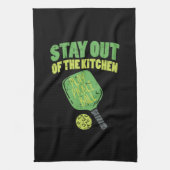 Pickleball Funny Pickleball Geschenke Geschirrtuch (Vertikal)