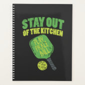 Pickleball Funny Pickleball Geschenke Planer (Vorderseite)