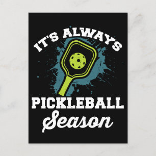 Pickleball Funny Pickleball Geschenke Postkarte