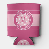 Pickleball Funny Quote Individuelle Name Anfänglic Dosenkühler (Vorderseite)