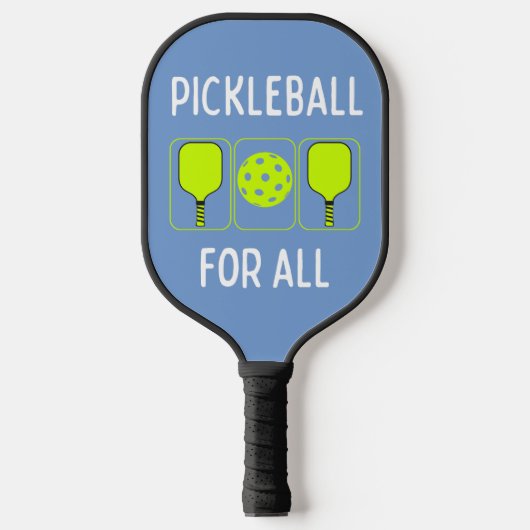 Pickleball für alle Paddeln und Ball Gelb Pickleball Schläger (Vorderseite)