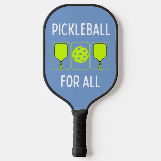 Pickleball für alle Paddeln und Ball Gelb Pickleball Schläger (Rückseite)