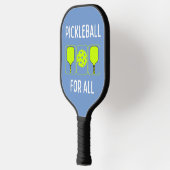 Pickleball für alle Paddeln und Ball Gelb Pickleball Schläger (Links)