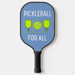 Pickleball für alle Paddeln und Ball Gelb Schläger