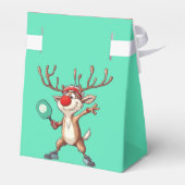 Pickleball für die Kundgebung Reindee im benutzerd Geschenkschachtel (Rückseite)