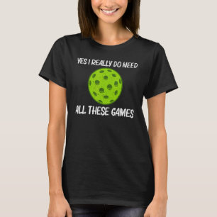 Pickleball für Männer Frauen Pickleball Pickle Bal T-Shirt