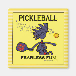 Pickleball furchtloser Spaß Magnet