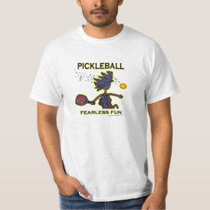 Pickleball furchtloser Spaß T-Shirt