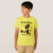Pickleball furchtloser Spaß T-Shirt (Vorne ganz)