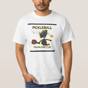 Pickleball furchtloser Spaß T-Shirt
