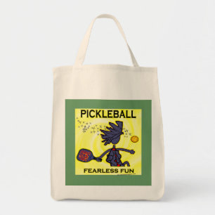 Pickleball furchtloser Spaß Tragetasche