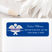 Pickleball Gal Floral Vorname (Insitu)