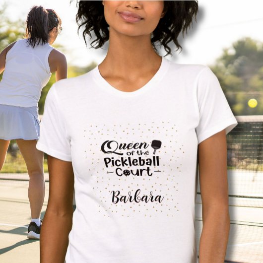 Pickleball Gal Queen of the Court Bella+Leinwand T-Shirt