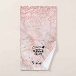 PIckleball Gal Queen of the Court Handtuch