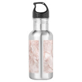 PIckleball Gal Queen vom Gericht Edelstahlflasche (Rückseite)