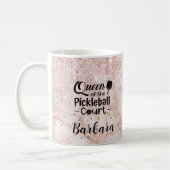 PIckleball Gal Queen vom Gericht Kaffeetasse (Links)