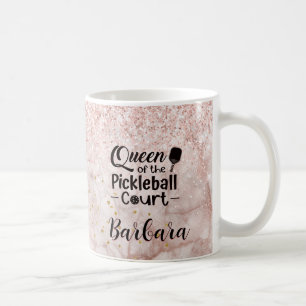 PIckleball Gal Queen vom Gericht Kaffeetasse