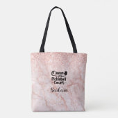 PIckleball Gal Queen vom Gericht Tasche (Rückseite)