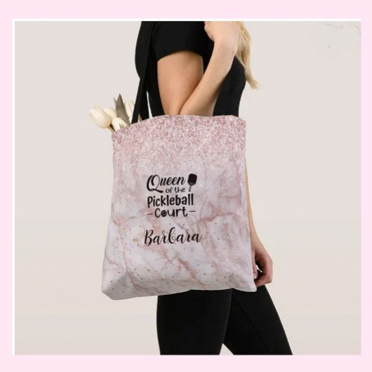 PIckleball Gal Queen vom Gericht Tasche