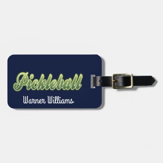 Pickleball Gang-Taschen-Umbau Gepäckanhänger (Vorderseite horizontal)