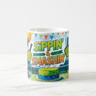 Pickleball Geburtstag Kaffeetasse