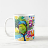 Pickleball Geburtstag Kaffeetasse (Links)