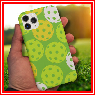 Pickleball-Geburtstagsfeier Cute Green Sports Case-Mate iPhone 14 Hülle