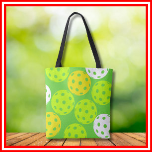 Pickleball-Geburtstagsfeier Cute Green Sports Tasche