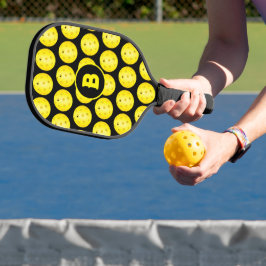 Pickleball, gelb, Personalisiert Pickleball Schläger