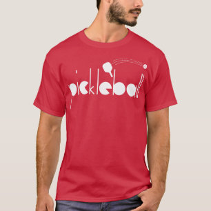 Pickleball Geometrische Schrift 1 T-Shirt