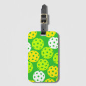 Pickleball | Gepäckmarke Gepäckanhänger (Vorderseite Vertikal)