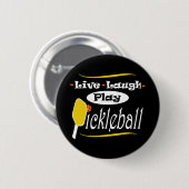 Pickleball-Geschenk Live-Laute Spielen Pickle Ball Button (Vorne & Hinten)