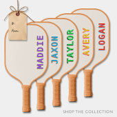 Pickleball-Geschenk Personalisierter elektrischer Pickleball Schläger