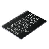 Pickleball-Geschenke für ihre Frauen Teen Girl Not Notizblock (Linke Seite)