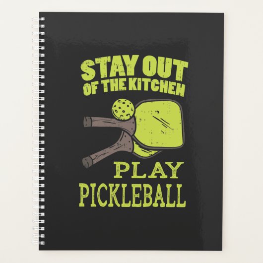 Pickleball-Geschenke Planer (Vorderseite)